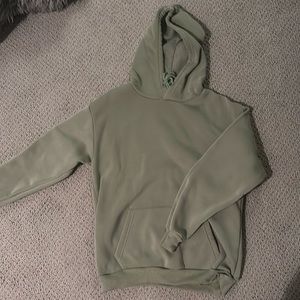 green shein hoodie